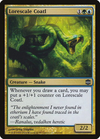 Lorescale Coatl [Alara Reborn] | Cards and Coasters CA