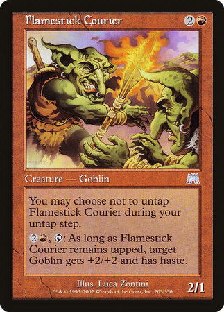 Flamestick Courier [Onslaught] | Cards and Coasters CA