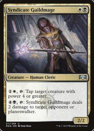 Syndicate Guildmage [Ravnica Allegiance] | Cards and Coasters CA