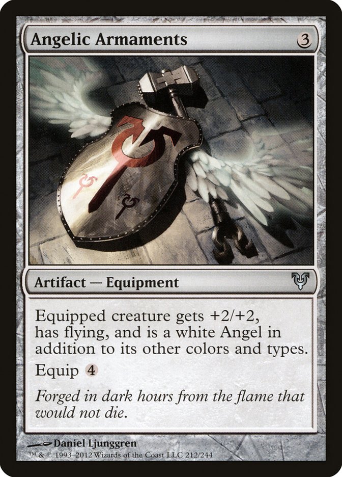 Angelic Armaments [Avacyn Restored] | Cards and Coasters CA