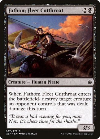 Fathom Fleet Cutthroat [Ixalan] | Cards and Coasters CA