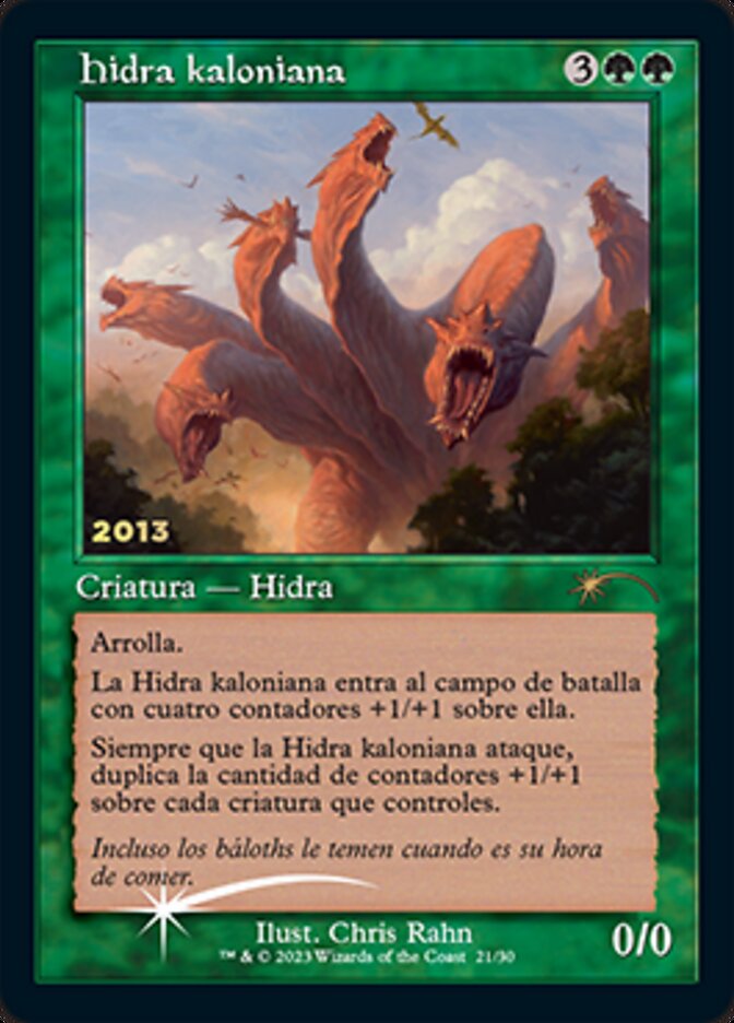 Hidra Kaloniana (Kalonian Hydra) [30th Anniversary Promos] | Cards and Coasters CA