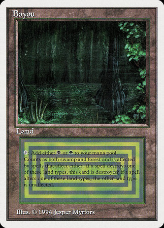 Bayou [Summer Magic / Edgar] | Cards and Coasters CA