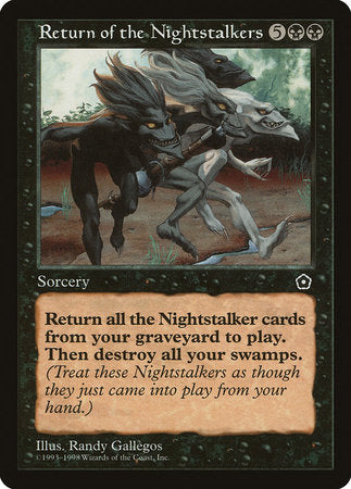 Return of the Nightstalkers [Portal Second Age] | Cards and Coasters CA