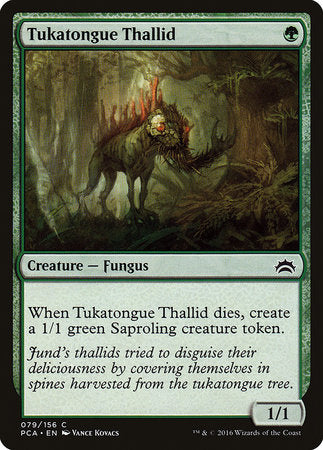 Tukatongue Thallid [Planechase Anthology] | Cards and Coasters CA