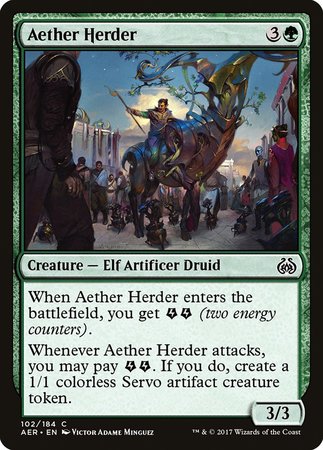 Aether Herder [Aether Revolt] | Cards and Coasters CA