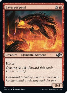 Lava Serpent [Jumpstart 2022] | Cards and Coasters CA