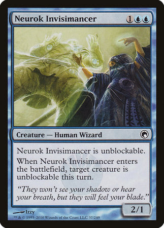Neurok Invisimancer [Scars of Mirrodin] | Cards and Coasters CA
