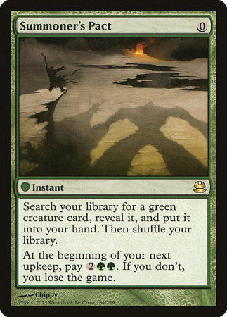 Summoner's Pact [Modern Masters] | Cards and Coasters CA
