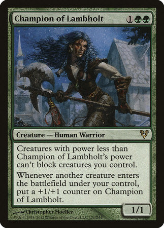 Champion of Lambholt [Avacyn Restored] | Cards and Coasters CA