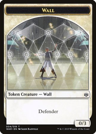 Wall Token [War of the Spark Tokens] | Cards and Coasters CA