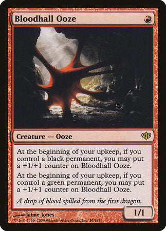 Bloodhall Ooze [Conflux] | Cards and Coasters CA