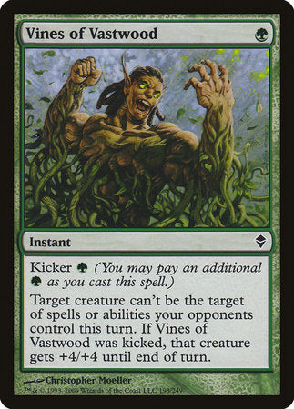 Vines of Vastwood [Zendikar] | Cards and Coasters CA