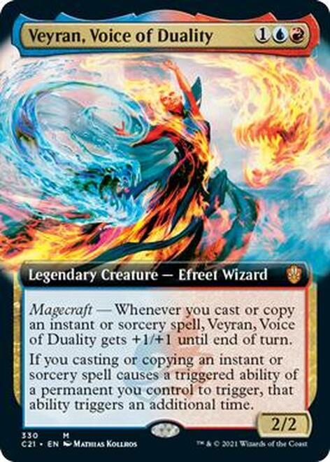 Veyran, Voice of Duality (Extended) [Commander 2021] | Cards and Coasters CA