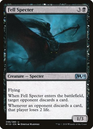 Fell Specter [Core Set 2019] | Cards and Coasters CA