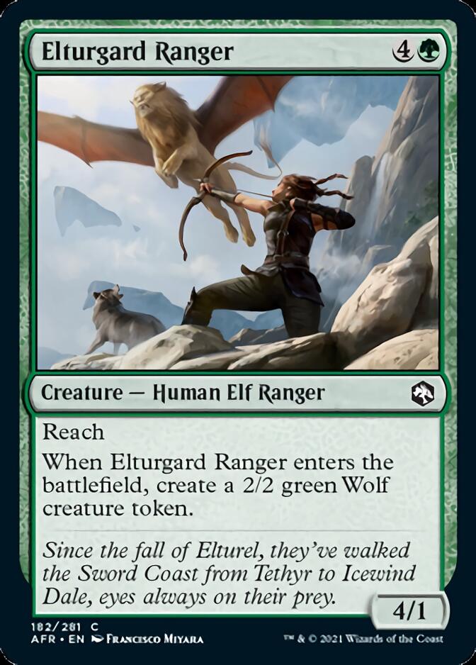 Elturgard Ranger [Dungeons & Dragons: Adventures in the Forgotten Realms] | Cards and Coasters CA