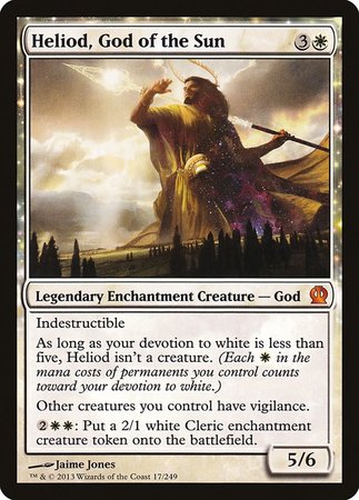 Heliod, God of the Sun [Theros] | Cards and Coasters CA