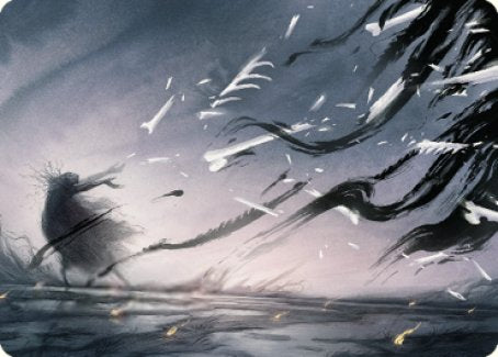 Shadow Prophecy Art Card [Dominaria United Art Series] | Cards and Coasters CA