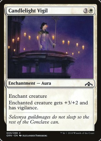 Candlelight Vigil [Guilds of Ravnica] | Cards and Coasters CA