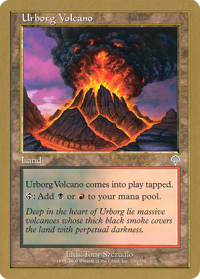 Urborg Volcano (Tom van de Logt) [World Championship Decks 2001] | Cards and Coasters CA