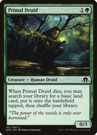 Primal Druid [Eldritch Moon] | Cards and Coasters CA