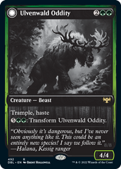 Ulvenwald Oddity // Ulvenwald Behemoth [Innistrad: Double Feature] | Cards and Coasters CA