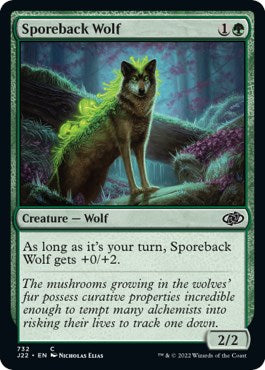 Sporeback Wolf [Jumpstart 2022] | Cards and Coasters CA