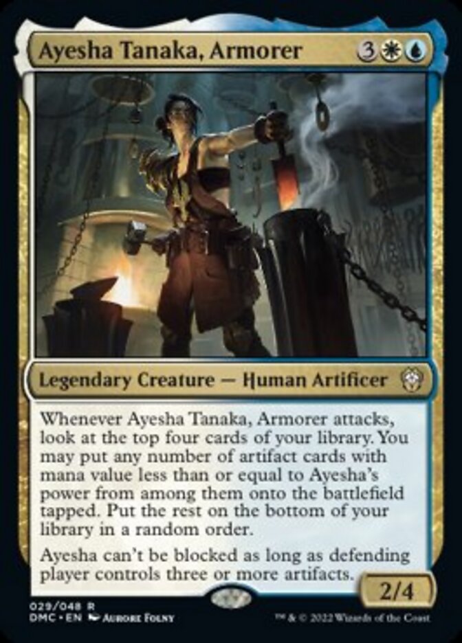 Ayesha Tanaka, Armorer [Dominaria United Commander] | Cards and Coasters CA