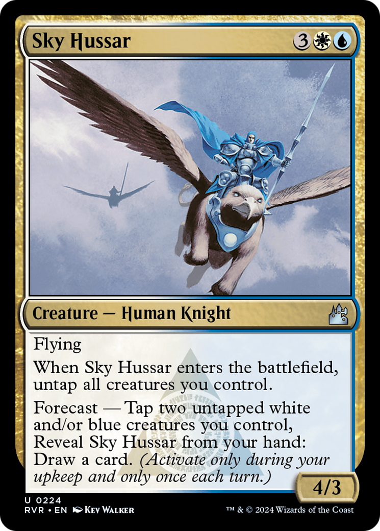 Sky Hussar [Ravnica Remastered] | Cards and Coasters CA
