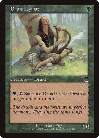 Druid Lyrist [Odyssey] | Cards and Coasters CA