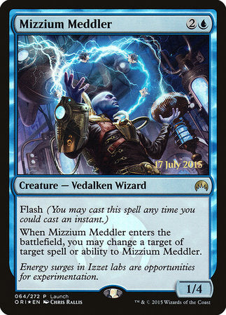 Mizzium Meddler [Magic Origins Promos] | Cards and Coasters CA