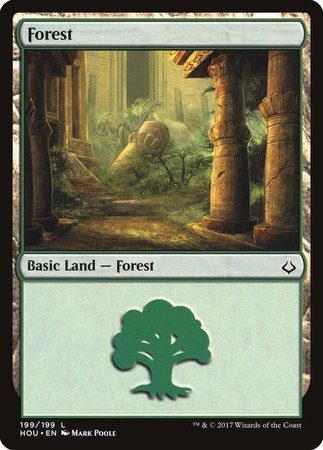 Forest (199) [Hour of Devastation] | Cards and Coasters CA