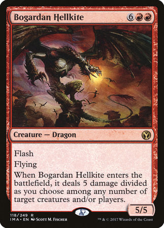 Bogardan Hellkite [Iconic Masters] | Cards and Coasters CA