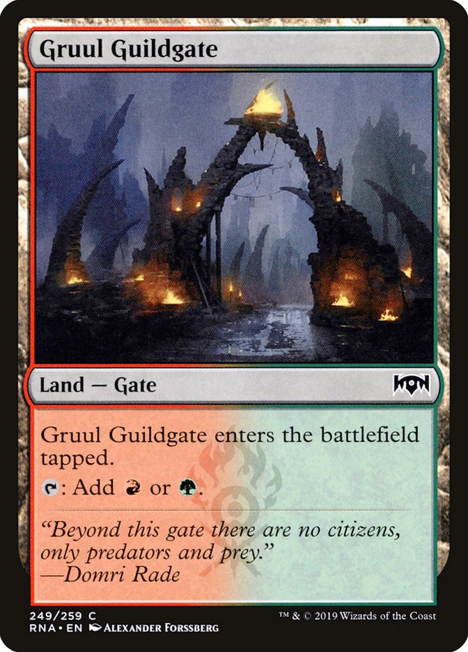 Gruul Guildgate (249/259) [Ravnica Allegiance] | Cards and Coasters CA