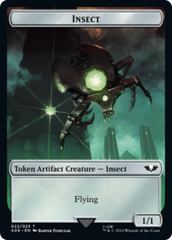 Necron Warrior // Insect [Universes Beyond: Warhammer 40,000 Tokens] | Cards and Coasters CA