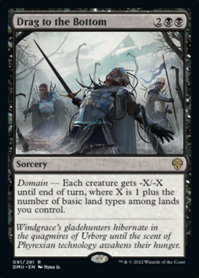 Drag to the Bottom [Dominaria United] | Cards and Coasters CA