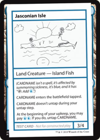 Jasconian Isle (2021 Edition) [Mystery Booster Playtest Cards] | Cards and Coasters CA