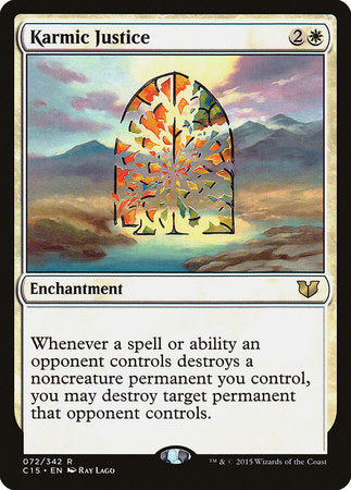 Karmic Justice [Commander 2015] | Cards and Coasters CA