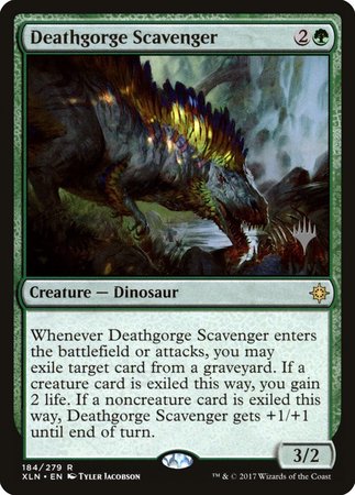 Deathgorge Scavenger [Ixalan Promos] | Cards and Coasters CA