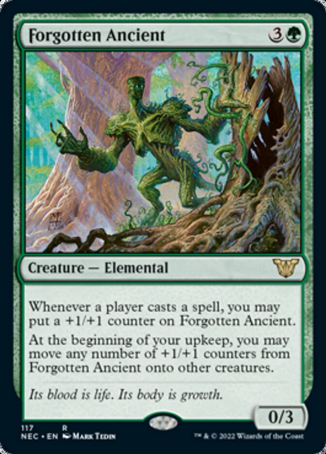 Forgotten Ancient [Kamigawa: Neon Dynasty Commander] | Cards and Coasters CA