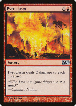 Pyroclasm [Magic 2011] | Cards and Coasters CA
