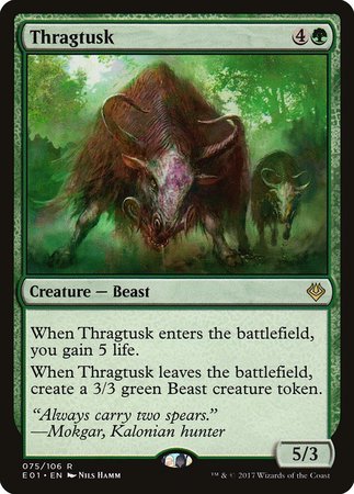 Thragtusk [Archenemy: Nicol Bolas] | Cards and Coasters CA