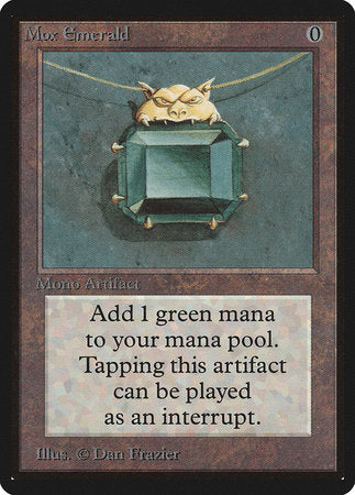 Mox Emerald [Limited Edition Beta] | Cards and Coasters CA