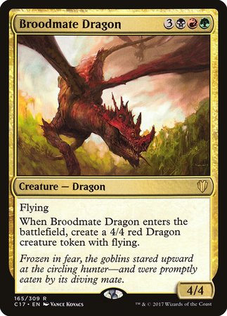 Broodmate Dragon [Commander 2017] | Cards and Coasters CA