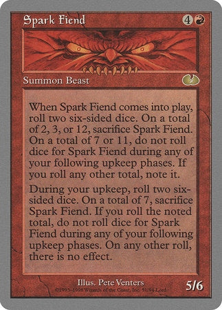 Spark Fiend [Unglued] | Cards and Coasters CA