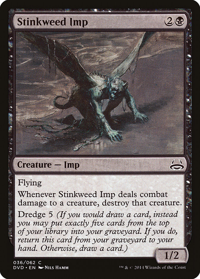 Stinkweed Imp (Divine vs. Demonic) [Duel Decks Anthology] | Cards and Coasters CA