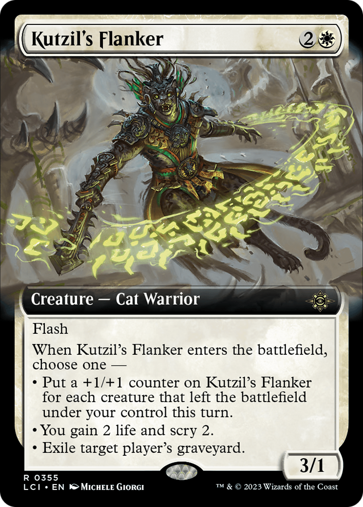 Kutzil's Flanker (Extended Art) [The Lost Caverns of Ixalan] | Cards and Coasters CA