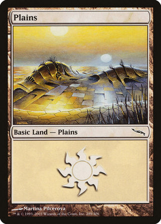 Plains (289) [Mirrodin] | Cards and Coasters CA