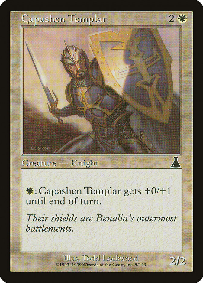 Capashen Templar [Urza's Destiny] | Cards and Coasters CA