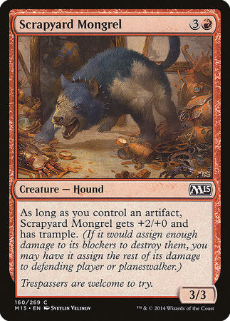 Scrapyard Mongrel [Magic 2015] | Cards and Coasters CA